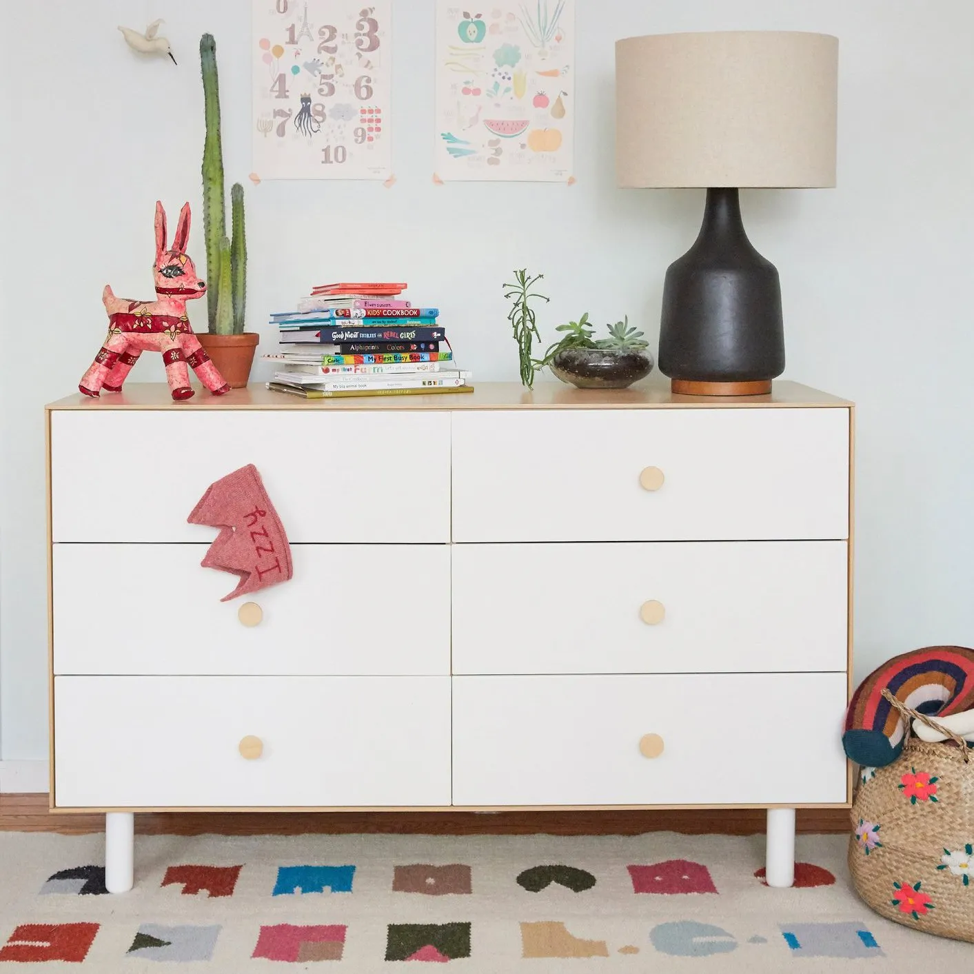 6 Drawer Dresser - Fawn