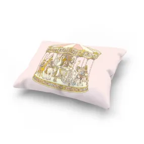 Atelier Choux Satin Cushion - Carousel