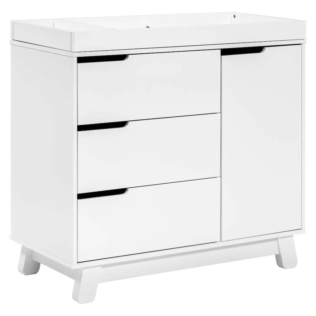 Babyletto Hudson 3-Drawer Changer Dresser with Removable Changing Tray