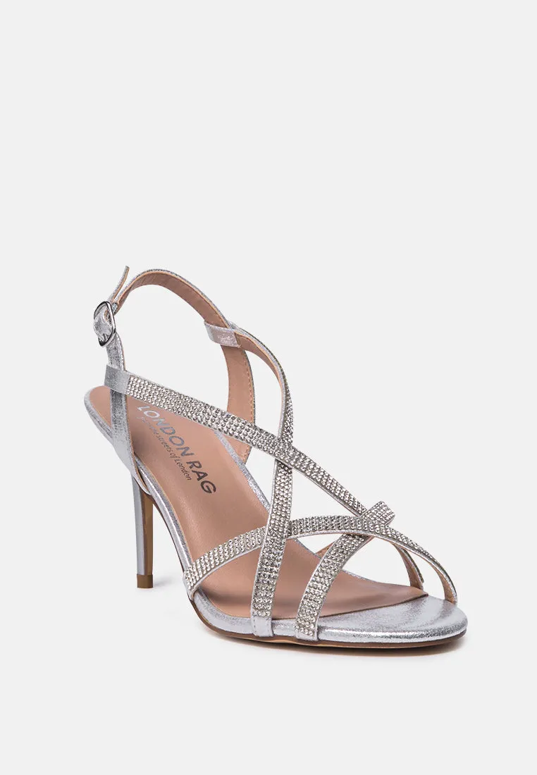 boudica wide fit high heeled sandals