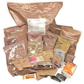 British Army 24 Hour General Purpose Ration Pack - Menu 4