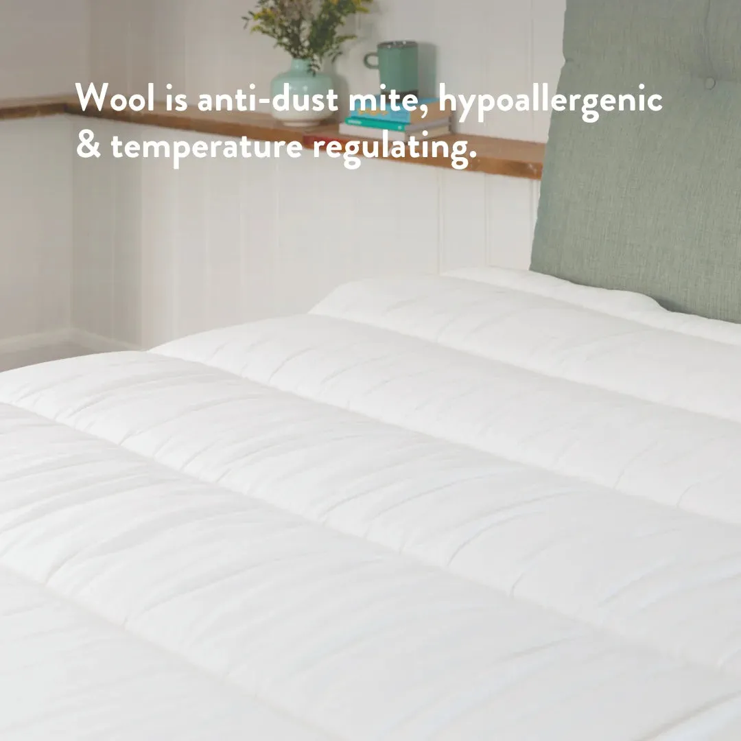 British Wool Mattress Topper