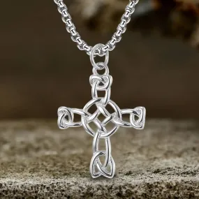 Celtic Cross Stainless Steel Viking Pendant