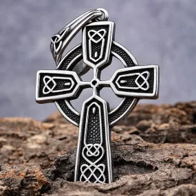 Celtic High Cross Pendant - Necklace (806)