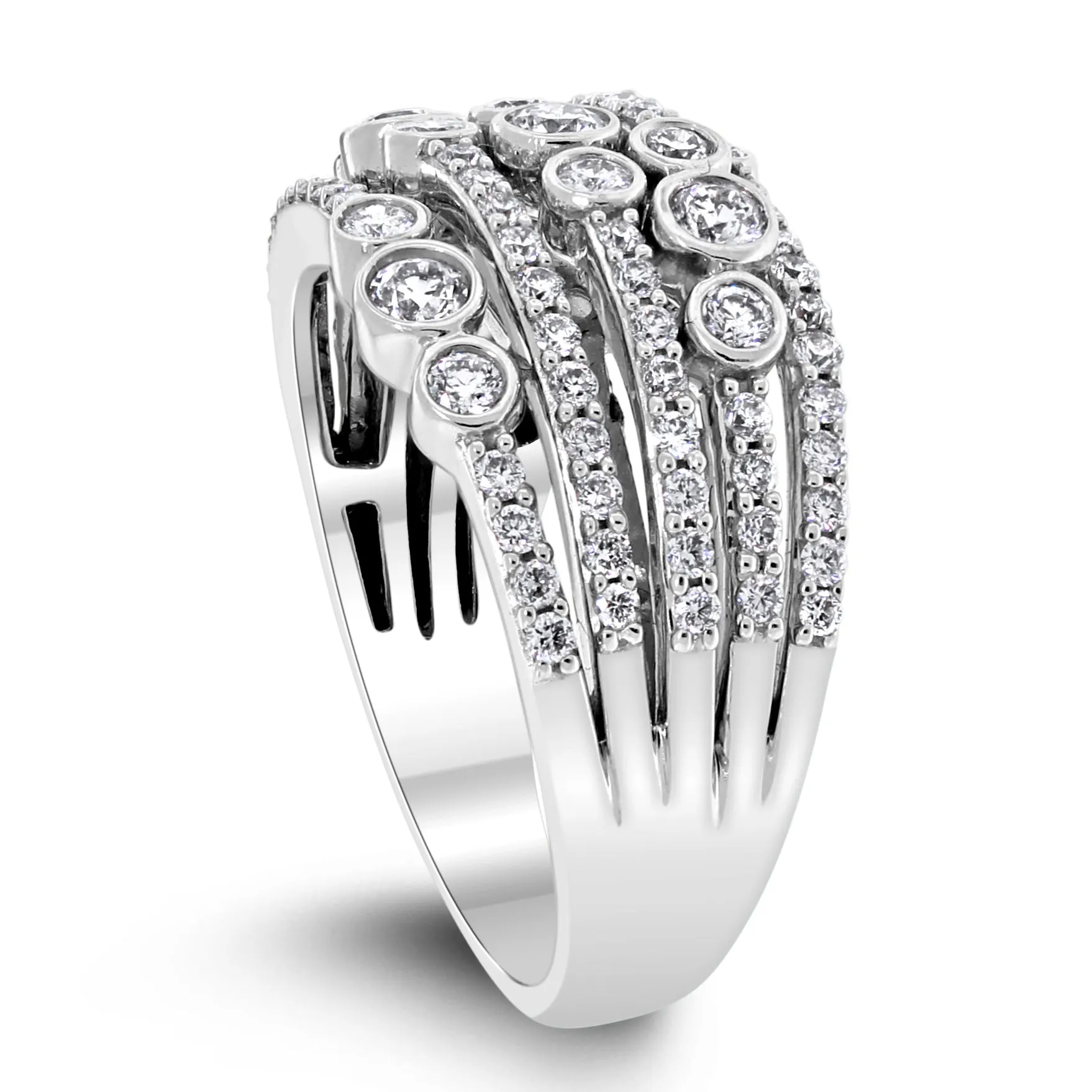 Constellations Diamond Ring (1.00 ct Diamonds) in White Gold