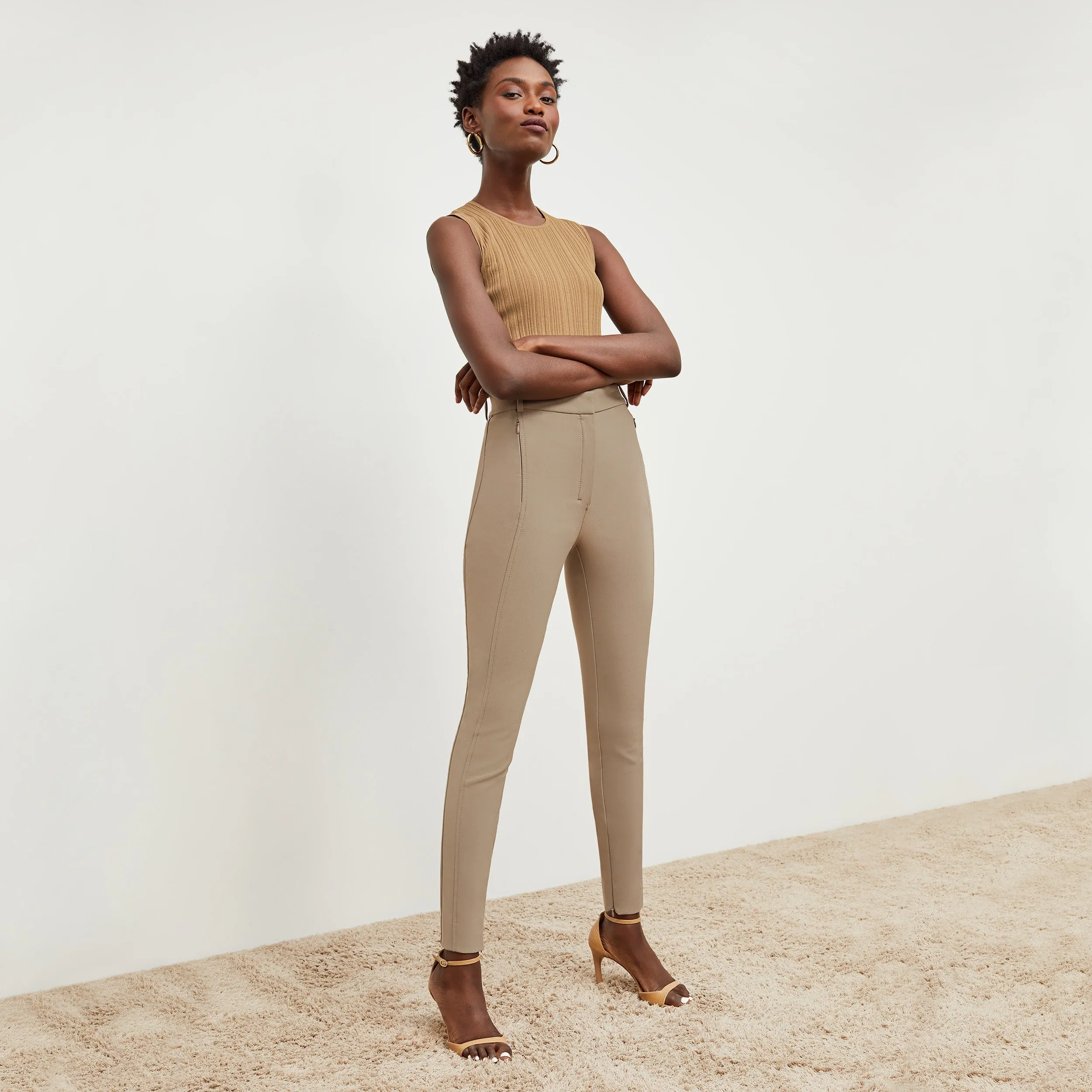 Curie Pant - PowerStretch :: Russet