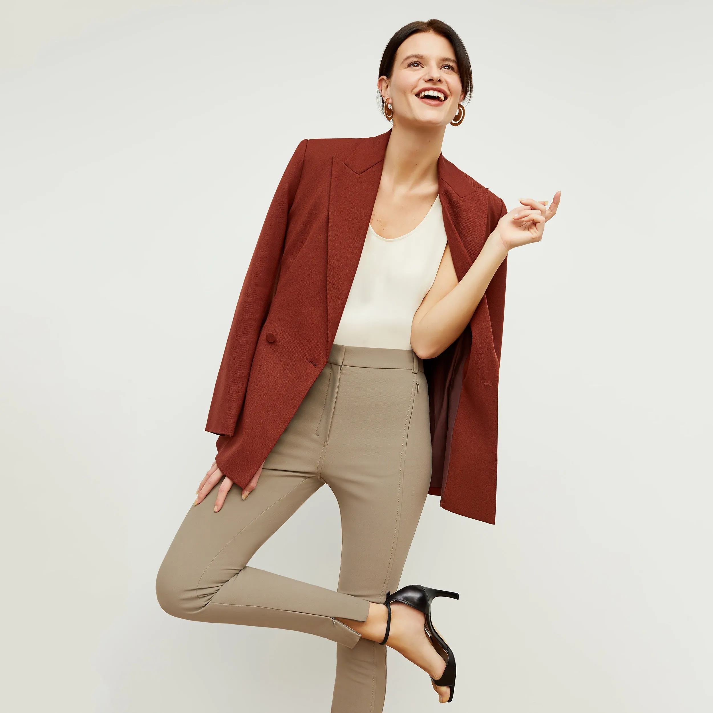 Curie Pant - PowerStretch :: Russet