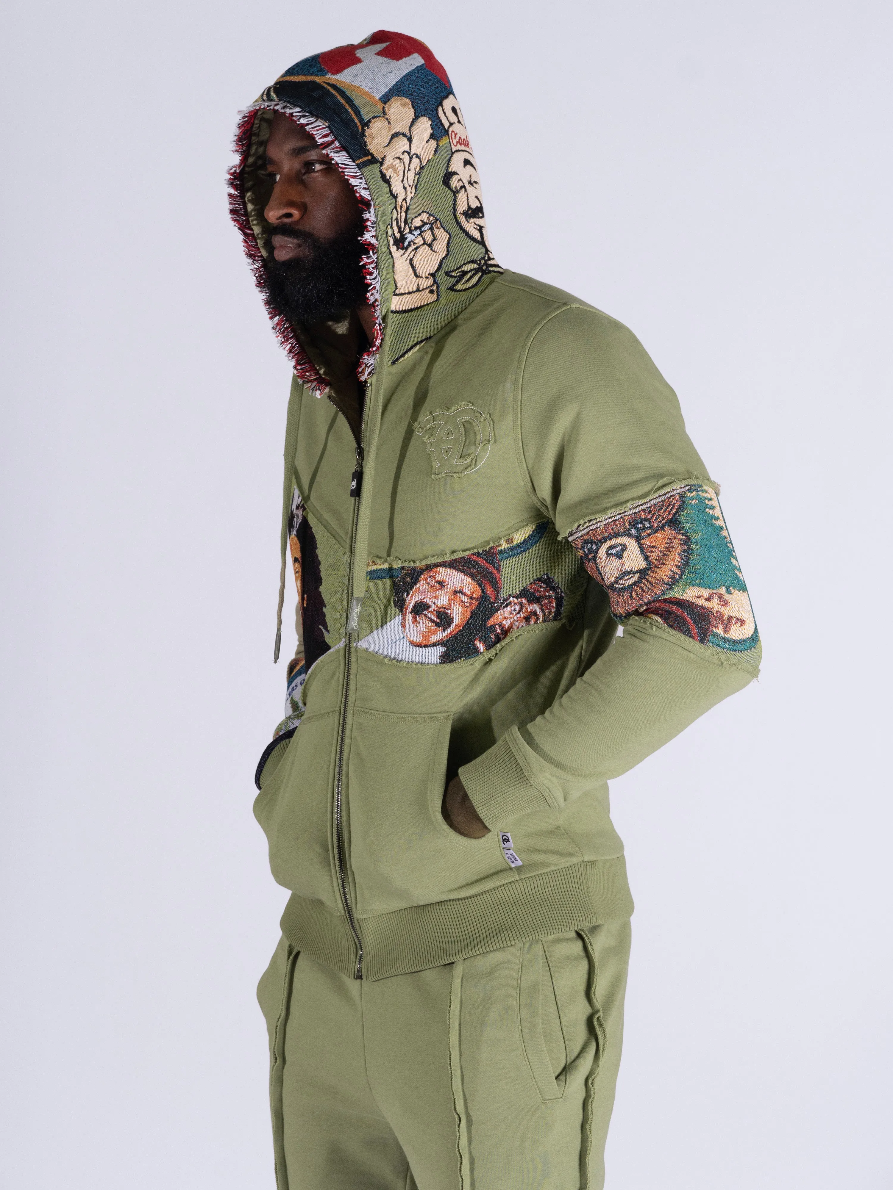 F5159 Frost Blow Hoodie - Olive