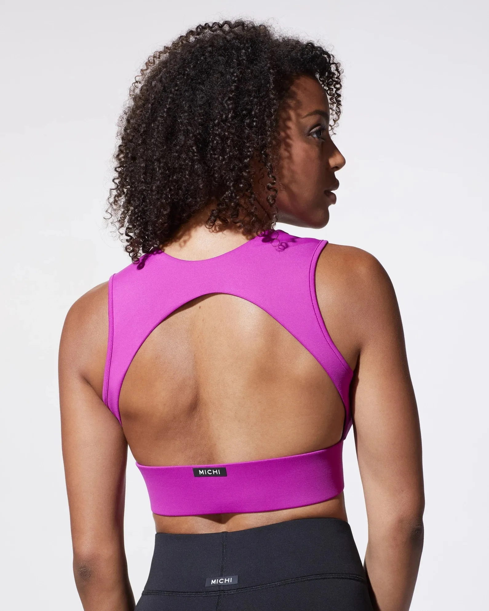 Flare Sports Bra - Magenta