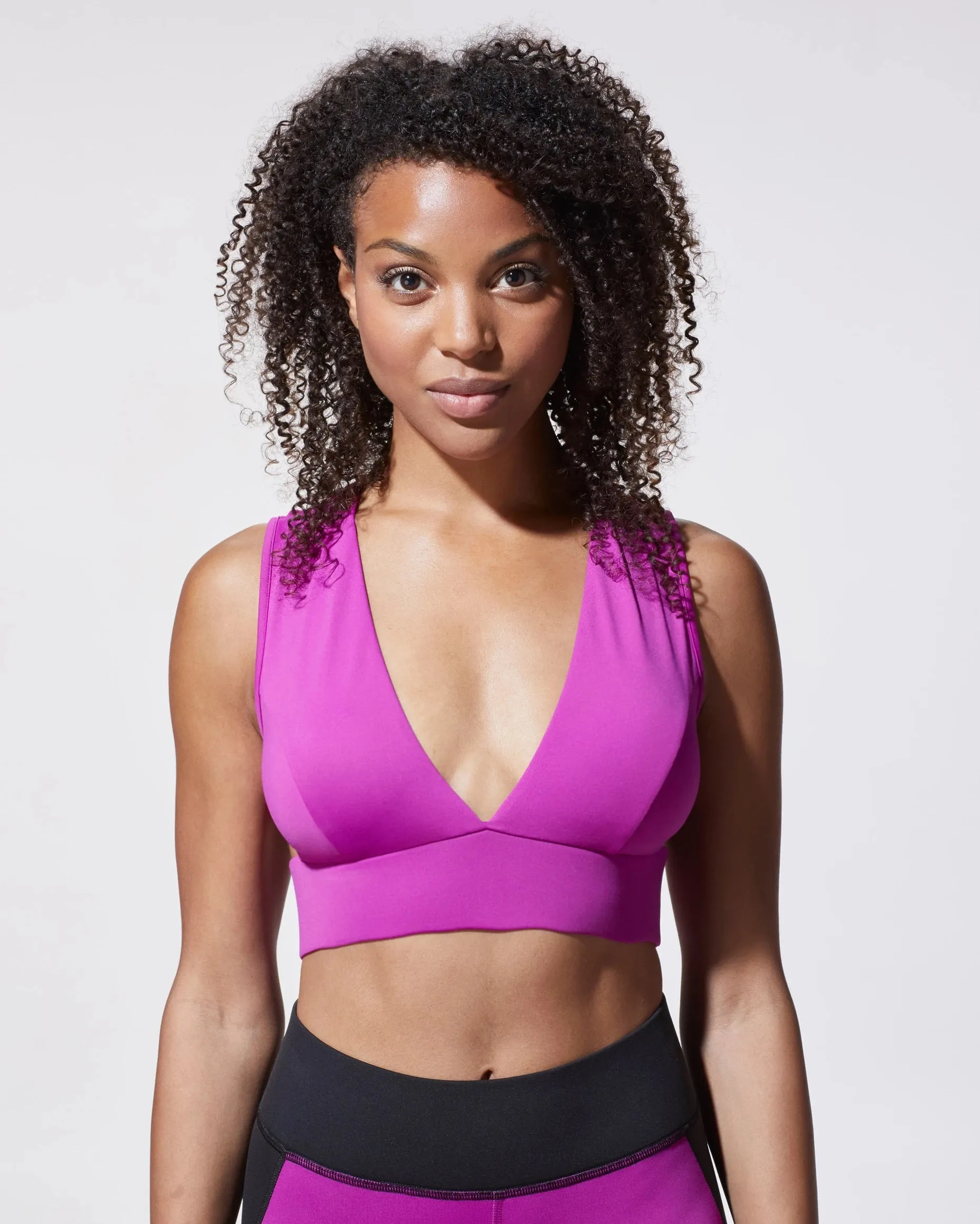 Flare Sports Bra - Magenta