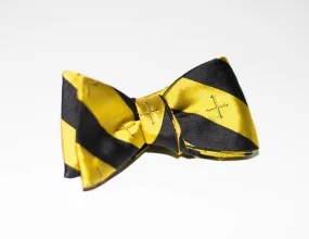 Gold Cross Bow Tie