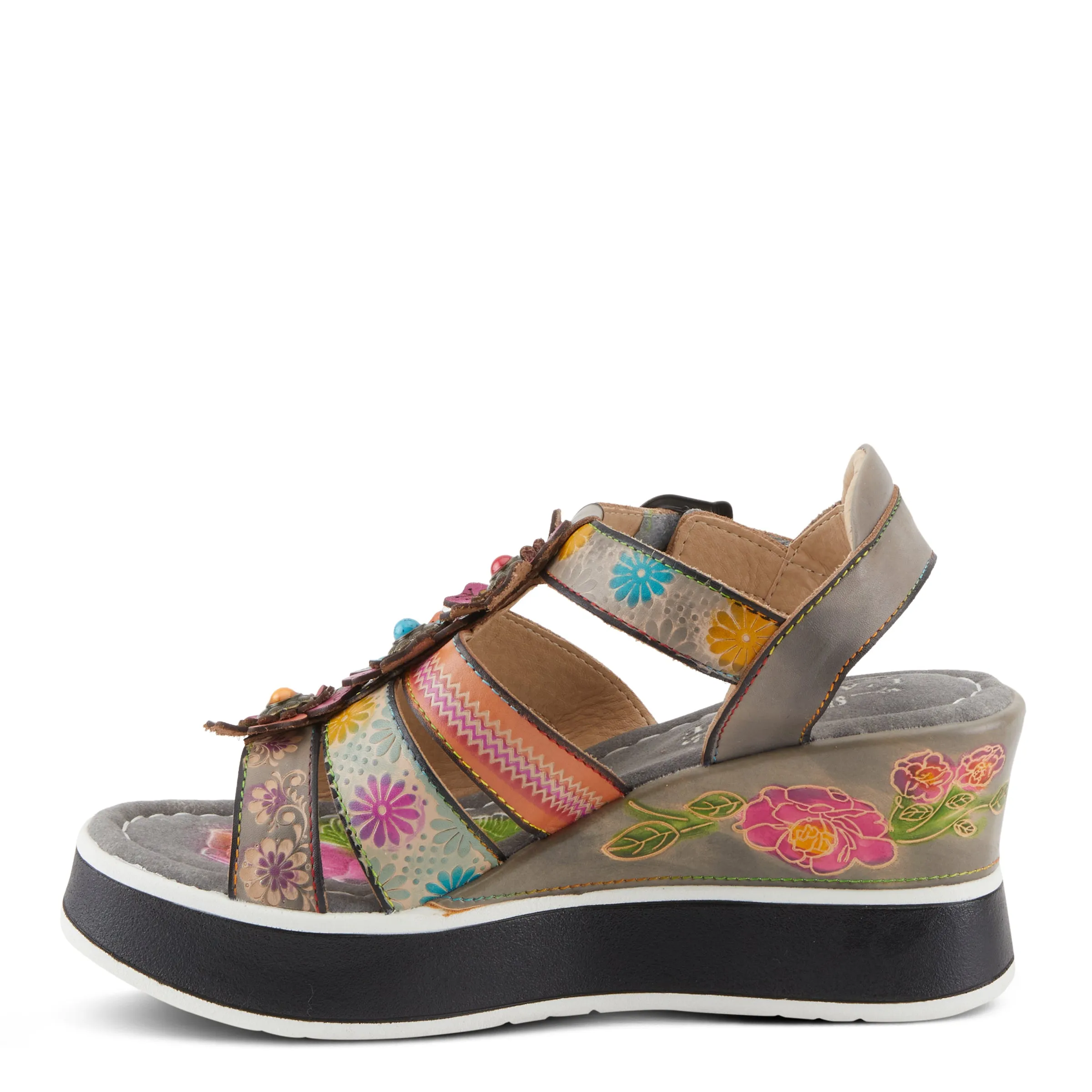 L'ARTISTE FLORALBLOOM SANDALS