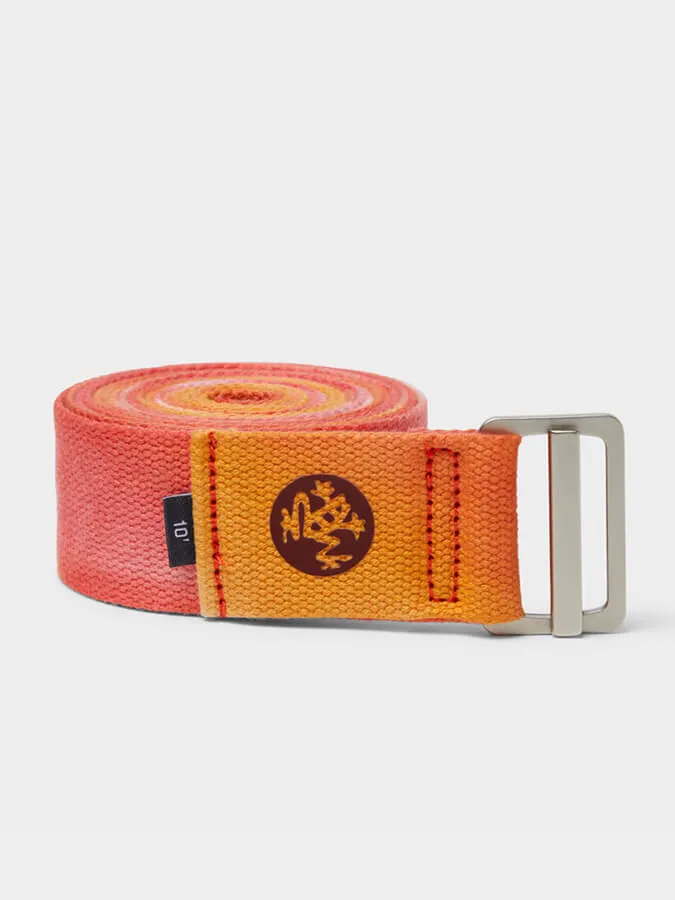 Manduka Align Cotton 10ft Yoga Strap Belt