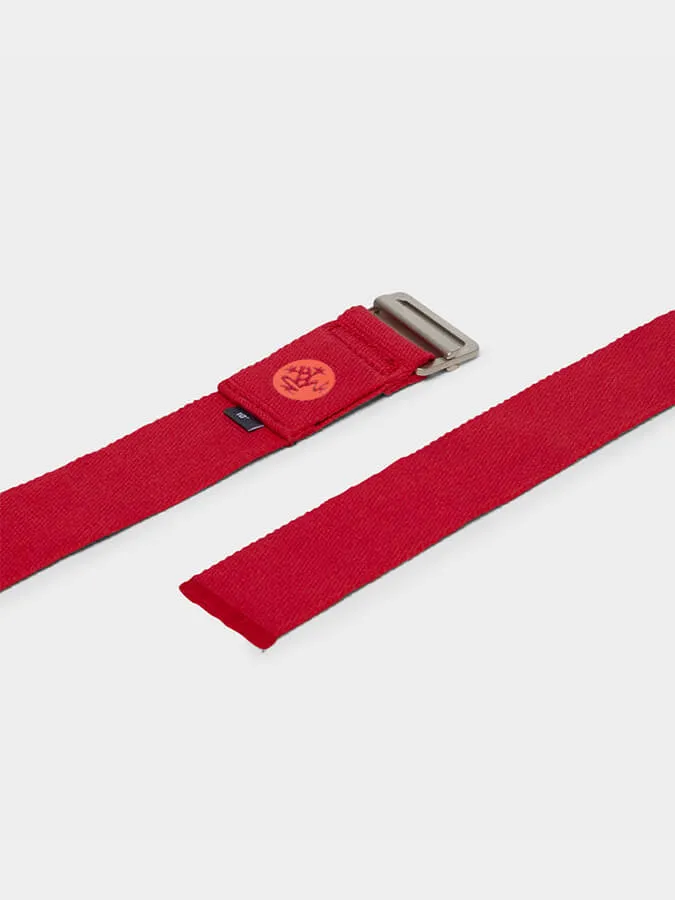 Manduka Align Cotton 10ft Yoga Strap Belt