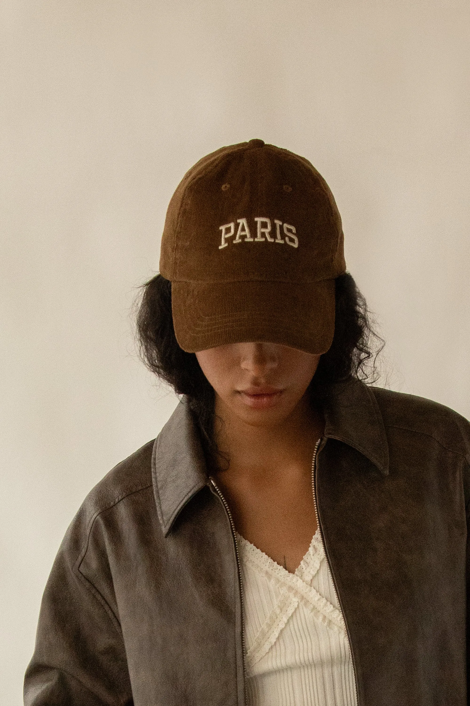 PARIS CORDUROY BASEBALL HAT