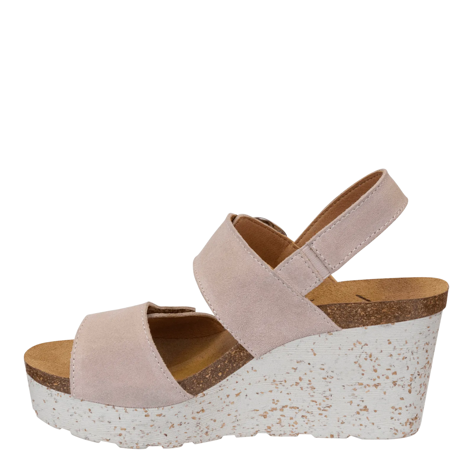 PEASANT in ROSETTE Wedge Sandals