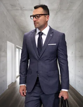 PRITCHARD 2 PC DARK GRAY MODERN FIT SUIT