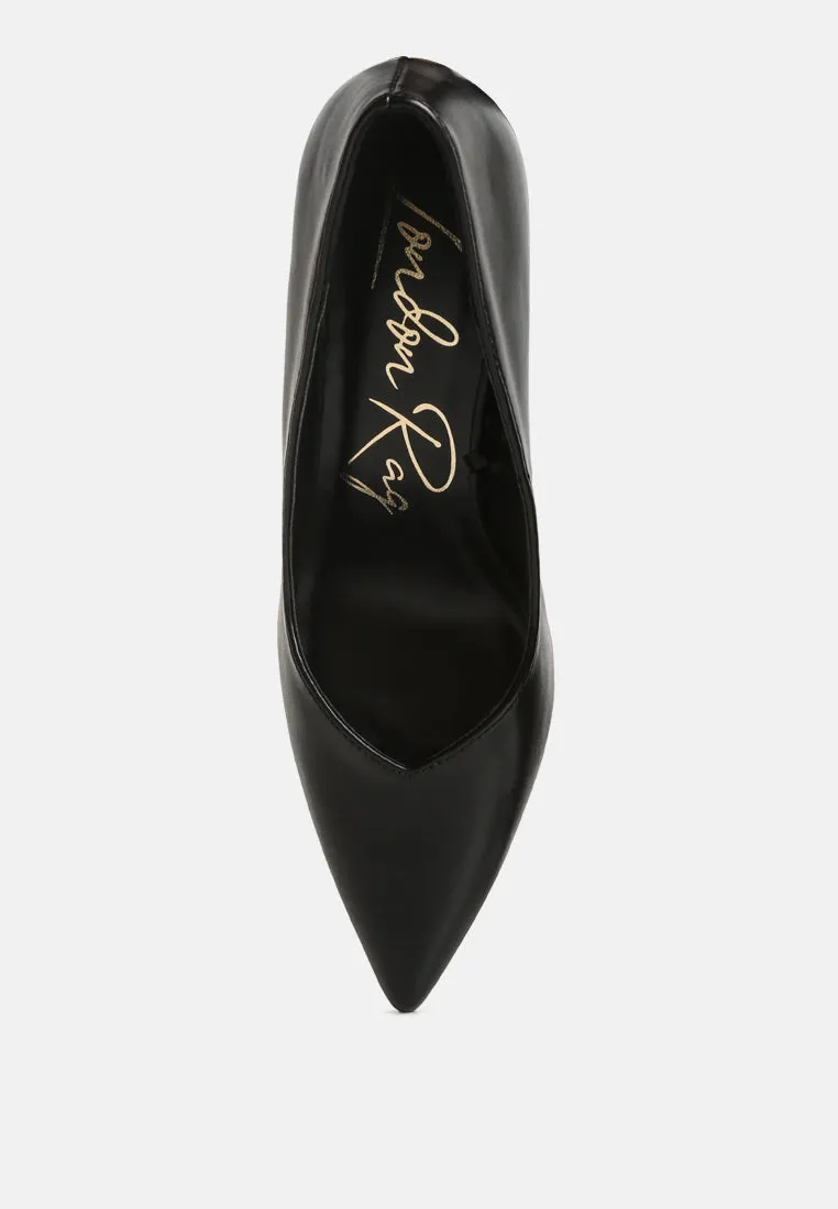 Rarity Point Toe Stiletto Heeled Pumps