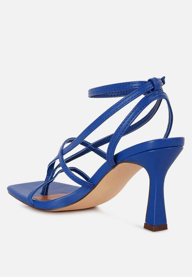 Skyline Mid Heeled Ankle Strap Sandals