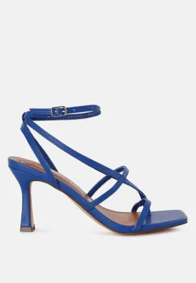 Skyline Mid Heeled Ankle Strap Sandals