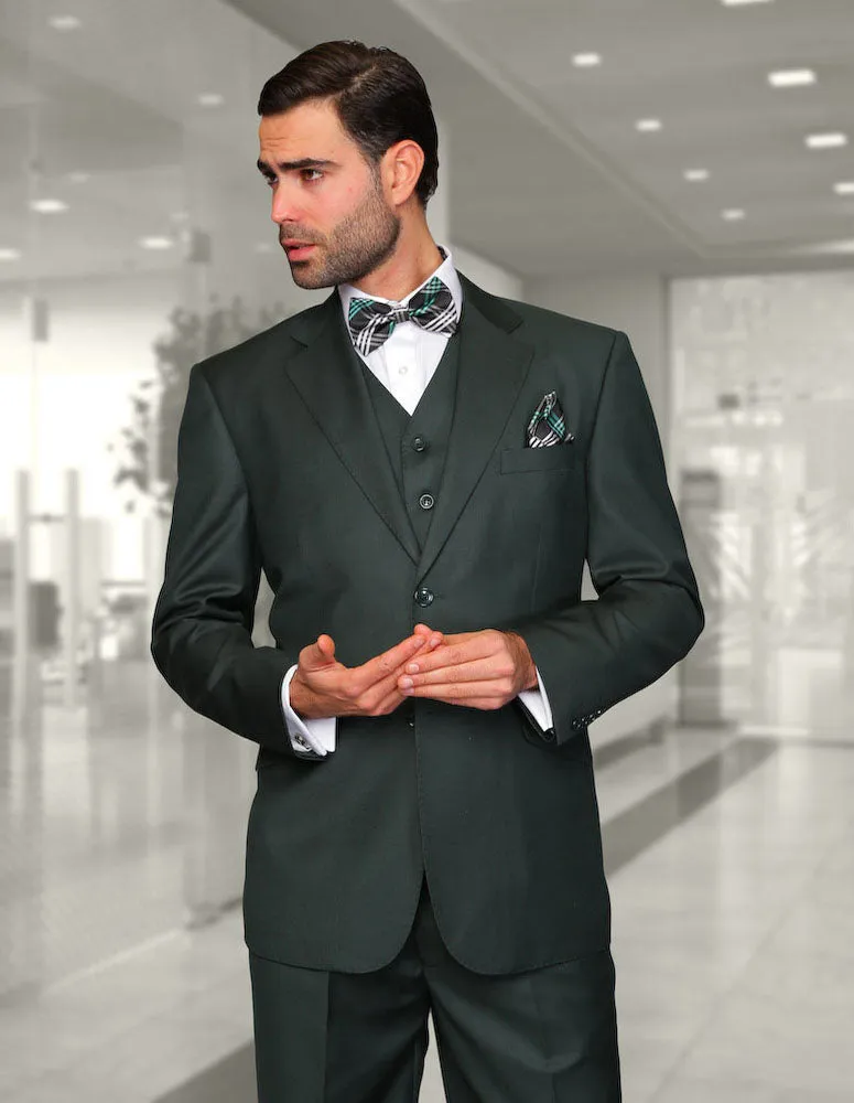 STAVROS 3 PC HUNTER MODERN FIT SUIT